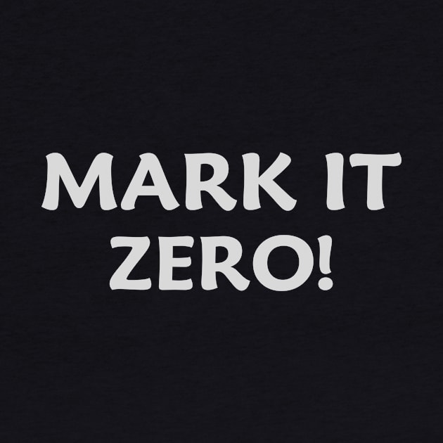 mark it zero by Visual Vibes